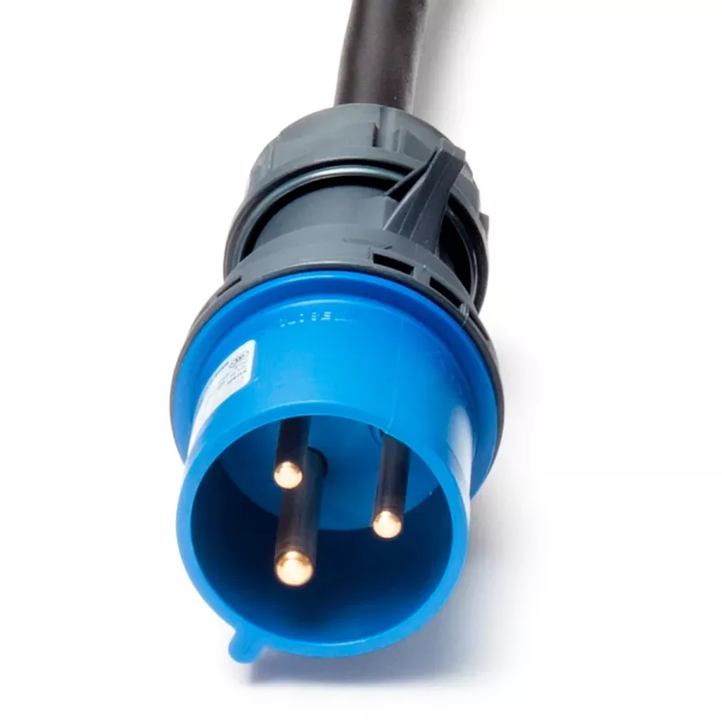 Sicherheitsadapter JUICE CONNECTOR, CEE32 / 230V, Einphasig (Blau, für JUICE BOOSTER 2)