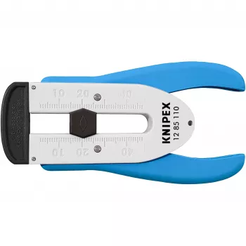 Abisolierwerkzeug 12 85 110 SB für Glasfaser, Abisolier-/Mantelabisolierwerkzeug (Blau/Weiß)