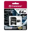 Flash-Speicher Transcend 64 GB MicroSDXC UHS-I TS64GUSDU1