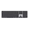 APPLE Magic Keyboard mit Touch ID und Ziffernblock für Mac-Modelle mit Apple Silicon – Britisches Englisch – Schwarze Tasten