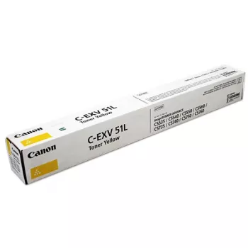 Canon C-EXV51 Tonerkartusche Original Gelb