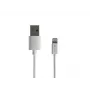 Natec Prati Lightning-Kabel (m)->USB-A (m) 2m MFi Weiß NKA-2149