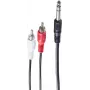 Audiokabel 6,35 mm 2 x Cinch ShiverPeaks BS30511