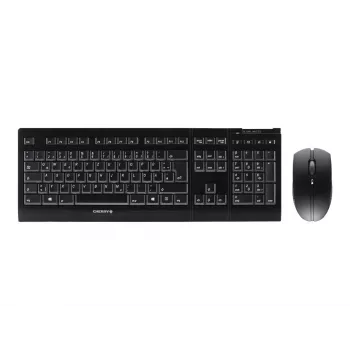 CHERRY B.UNLIMITED 3.0 Tastatur Maus inbegriffen Büro RF Wireless Deutsch Schwarz