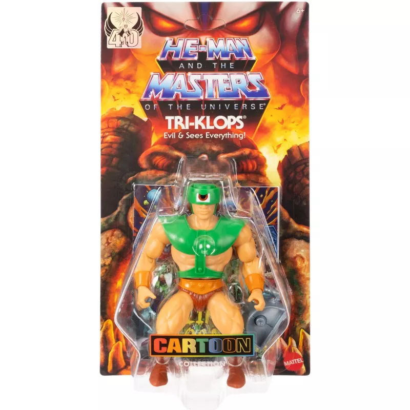 Actionfigur MATTEL M.o.t.U. Origins Tri-Klops 5,5 Zoll Sammlerfigur