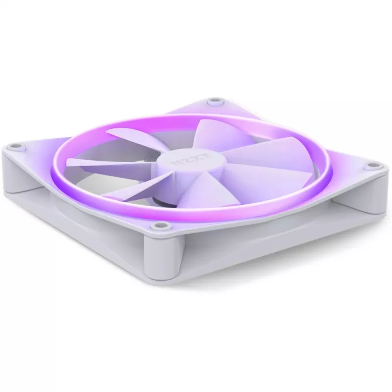 NZXT F140 RGB 140mm Weißer Einzellüfter