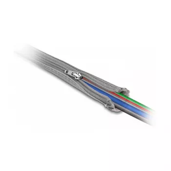 Geflechtschlauch DeLOCK 20837 3 m x 30 mm grau