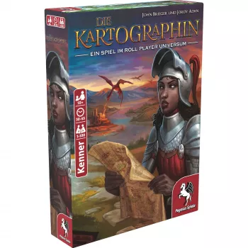 Pegasus Spiele Die Kartographin Brettspiel