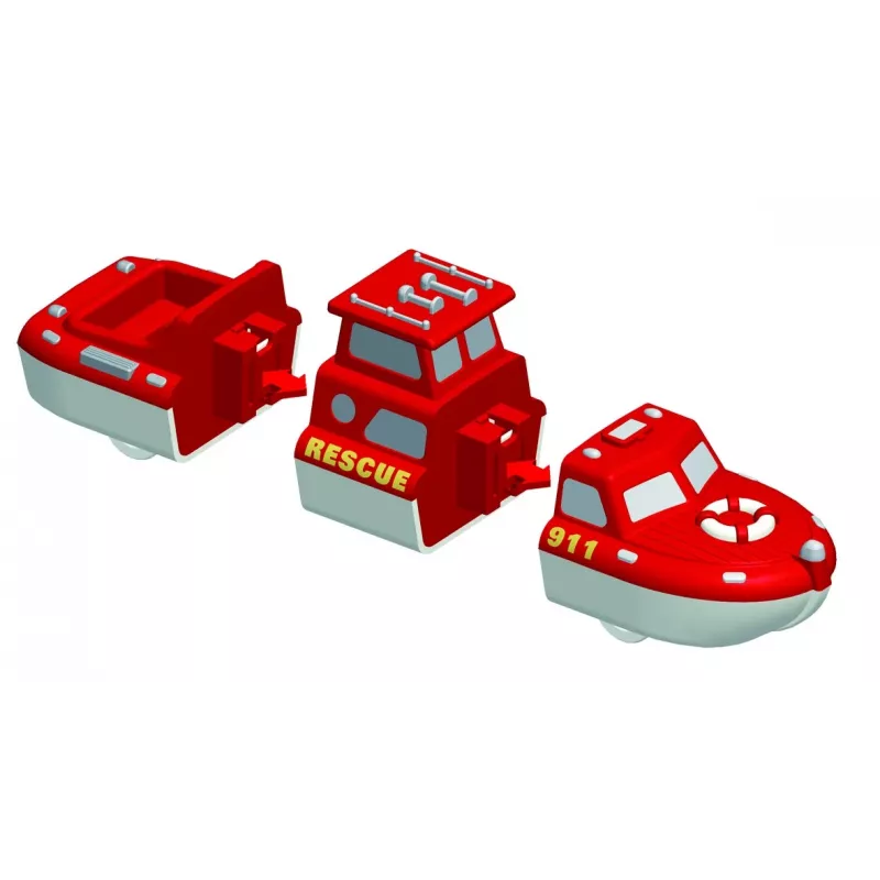 Fahrzeug-Set Popular Playthings Mix or Match Vehicles Fire and Rescue