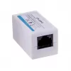 LANBERG Kabel-Geschlechtswandler RJ-45 auf RJ-45, Buchse–Buchse, U/UTP Cat5e, weiß