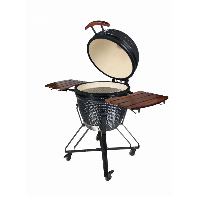 TunaBone | Seitentische für Kamado Classic 21-Zoll-Grill Größe M, Set mit 2 Stück