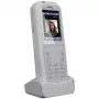 DECT-Telefon agfeo DECT 77 IP — kabelloses VoIP-Handset mit Freisprechfunktion, Anruferkennung, Anzeige (weiß)