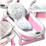 Extralink Kids | Badewanne | pink mit LED-Thermometer