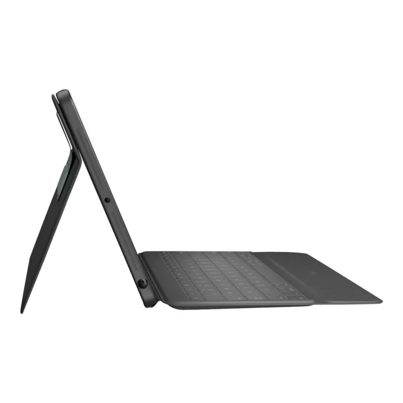 Logitech Rugged Folio - QWERTY - Spanisch - 1,8 cm - 1,2 mm - Apple - iPad (10. Generation) Modell: A2696 - A2757 - A2777