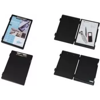 Klemmbrett WEDO XS schwarz Modell 57 5001 — schlankes tragbares Schreibbrett