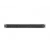 Patchpanel LANBERG PPU5-1048-B 1U, 48 Ports Cat5e, schwarz, 445×102×44,5 mm