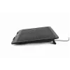 Laptop-Ständer Gembird NBS-1F15-04 für Laptops bis 15 Zoll, schwarz, ABS, 330×250×25 mm