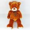 Maskottchen Plüsch-Teddybär mit Schleife 70 cm braun