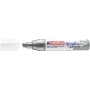 Edding 5000 Acrylic Marker Broad Permanentmarker Keilspitze Silber