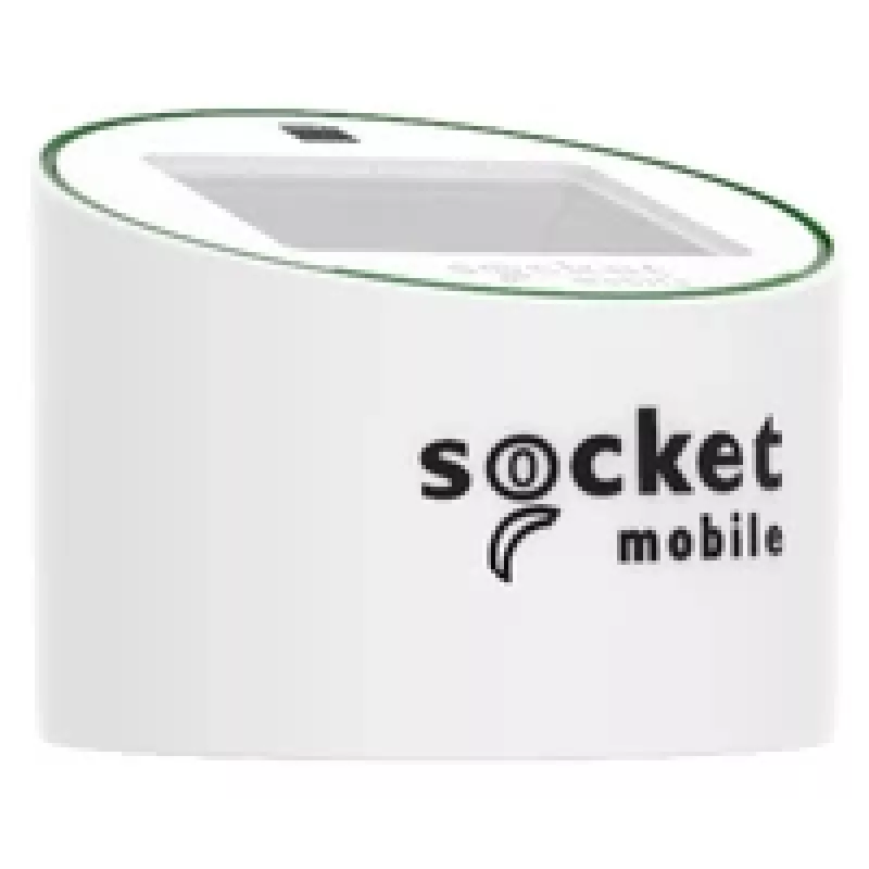 Hand-QR-Code-Lesegerät Socket Mobile SocketScan S320 mit Secure Pad, weiß