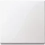 Wandplatte / Schalterabdeckung Merten 432125, weiß, thermoplastisch