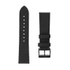 Lederarmband FIXED FIXLST-20MM-BK – 20 mm Schnellwechsel schwarz für Smartwatches