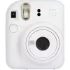 Sofortbildkamera Fujifilm Instax Mini 12 Weiß — 86×54 mm Prints, 60 mm Brennweite, AA-Batterie