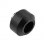 Hardtube-Fitting OPTIMUS 12 mm, schwarz – Einzel-Klemmringverschraubung für starre Rohre
