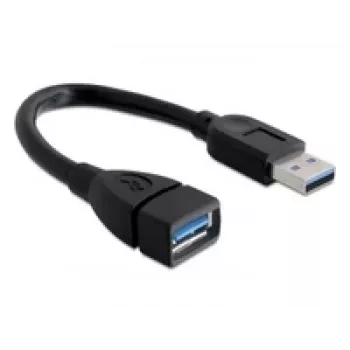 USB-Kabel DeLOCK 82776 0,15 m Schwarz