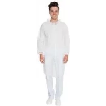 HYGOSTAR ECO HYGOBASE Einweg-Besucherkittel XL, weiß
