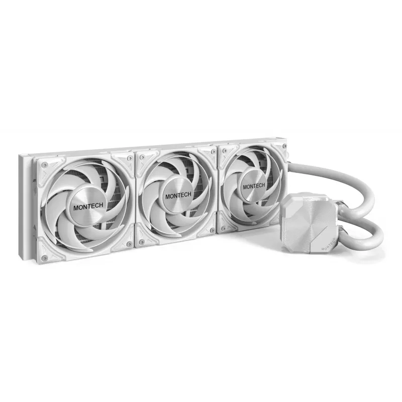 Water Cooling Montech HyperFlow Silent AiO - 360 mm, weiß
