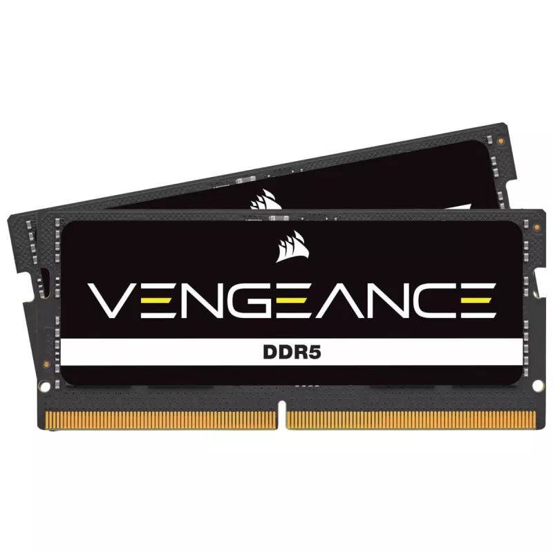 SO-DIMM 64 GB DDR5-4800 (2x 32 GB) Dual-Kit, Memory schwarz, CMSX64GX5M2A4800C40, Vengeance