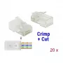 Wire Connector DeLOCK 86451 RJ-45 Transparent