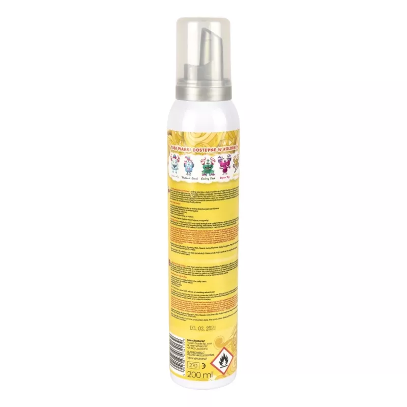 Badeschaumspielzeug Tuban TUBI FOAM Gelb 200 ml