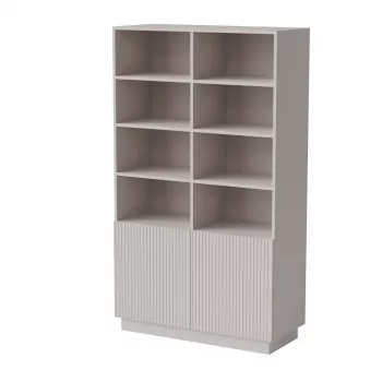 Aufbewahrungsschrank Cama Meble LIVERTI Bücherregal 100×420×1705 mm Kaschmir
