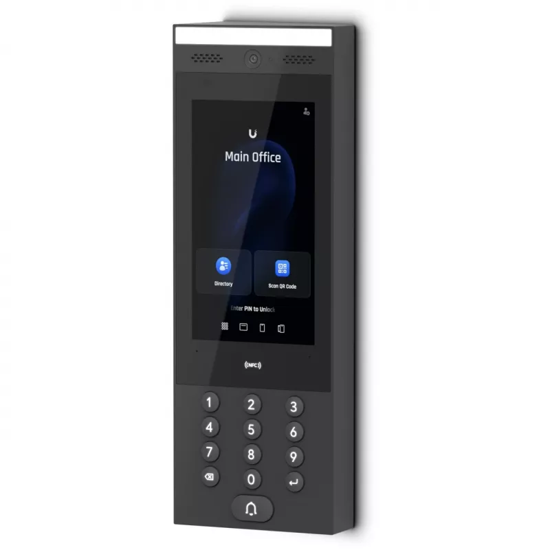 Mount Ubiquiti UACC-Intercom-WM Schwarz 122,5 mm Breite 324,8 mm Höhe
