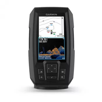 Fischfinder GARMIN STRIKER Vivid 4cv 4 Zoll (10,2 cm) Display, 272×480 px, 300 W RMS