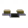 DeLOCK 9-polig 2,54 mm 2 x USB 2.0 1 x 9-polig 2,54 mm Schwarz Blau Silber