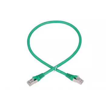 Netzwerkkabel Extralink LAN Patchkabel Kat.6 FTP RJ-45 Cat6 0,5m Grün