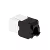 LogiLink NK4066 Keystone Module Flach Schwarz Weiß RJ-45