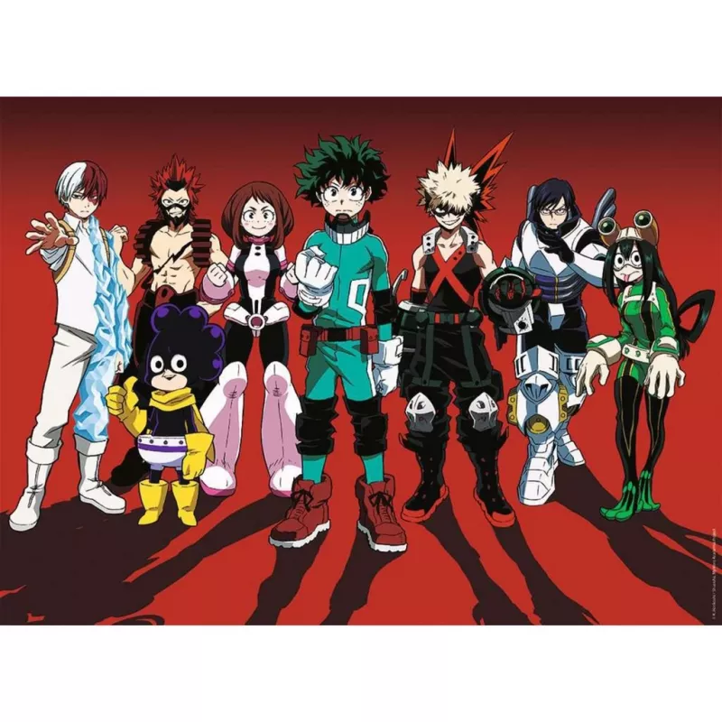 Puzzle My Hero Academia - Superhelden (500 Teile)