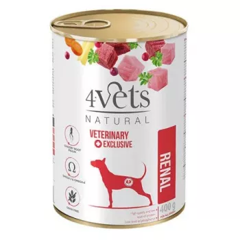 4VETS Natural Renal - Nassfutter für Hunde - 400g