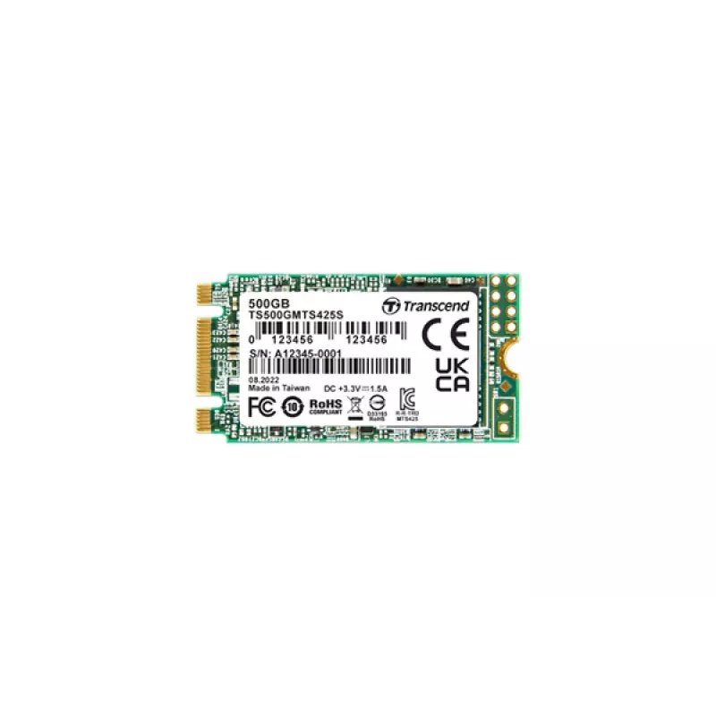 SSD-Laufwerk Transcend 500 GB M.2 Serial ATA III TS500GMTS425S