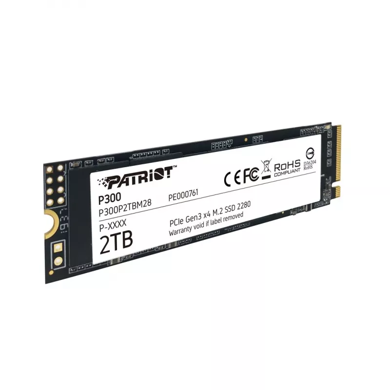 SSD-Festplatte Patriot Memory 2 TB M.2 PCI Express 3.0 NVMe P300