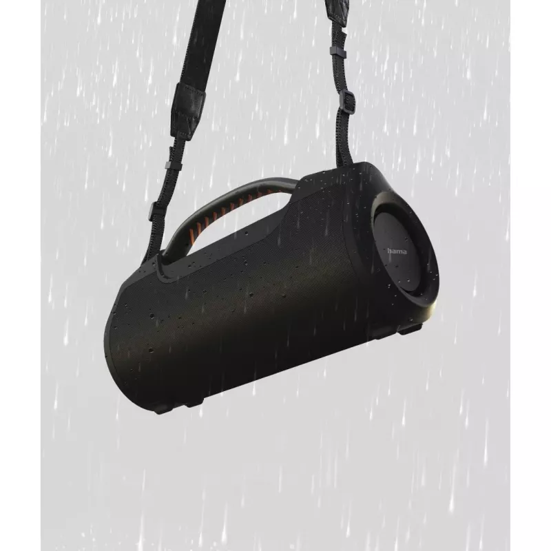 Soundbar HAMA Soundbarrel 2.0 schwarz Bluetooth kabellos — kompakt 2.0-Kanal