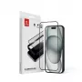 Displayschutzfolie aus gehärtetem Glas Crong 9H Full Glue für iPhone 16/15