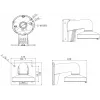 Hikvision Digital Technology DS-1272ZJ-110 Sicherheitskamerazubehör-Halterung
