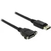 DisplayPort-Kabel DeLOCK 85114 1 m M-W Schwarz