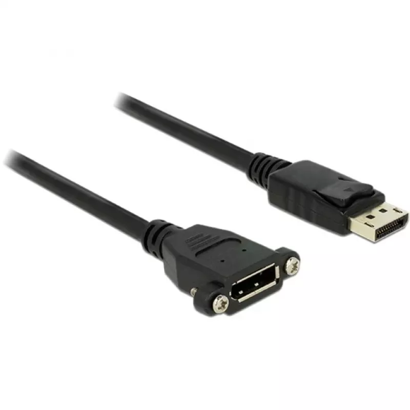 DisplayPort-Kabel DeLOCK 85114 1 m M-W Schwarz