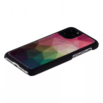 Schutzhülle für Smartphone iKins für iPhone 11 Pro mit Wasserblumen-Design, schwarz